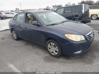  Salvage Hyundai ELANTRA