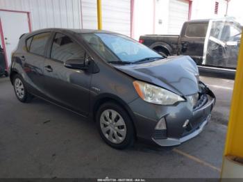  Salvage Toyota Prius c