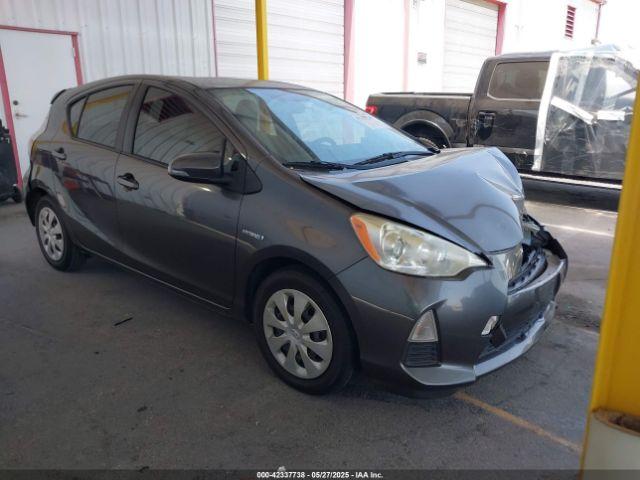  Salvage Toyota Prius c