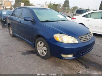  Salvage Toyota Corolla