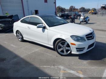  Salvage Mercedes-Benz C-Class