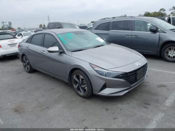  Salvage Hyundai ELANTRA