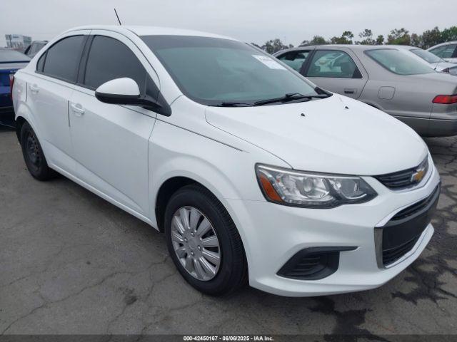 Salvage Chevrolet Sonic