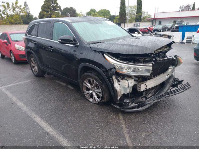  Salvage Toyota Highlander