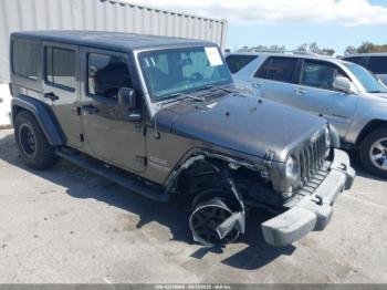  Salvage Jeep Wrangler