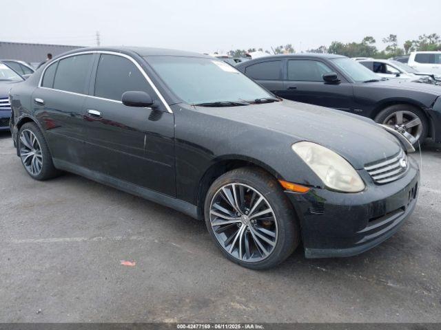  Salvage INFINITI G35