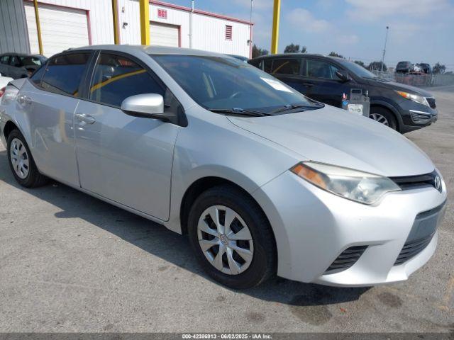  Salvage Toyota Corolla