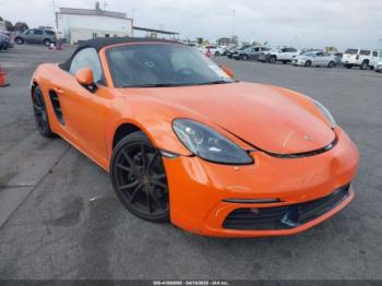  Salvage Porsche 718 Boxster