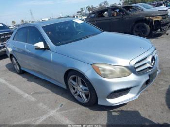  Salvage Mercedes-Benz E-Class