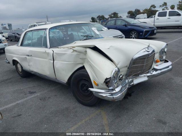  Salvage Mbnz 280 Se Coupe