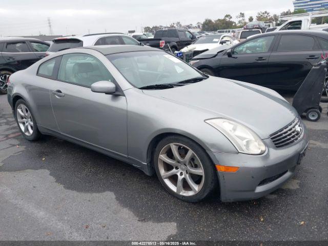  Salvage INFINITI G35