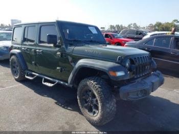  Salvage Jeep Wrangler