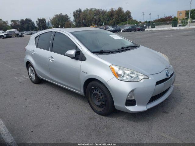  Salvage Toyota Prius c