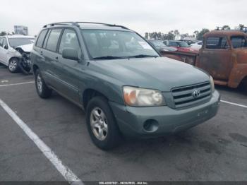  Salvage Toyota Highlander
