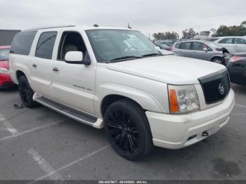  Salvage Cadillac Escalade