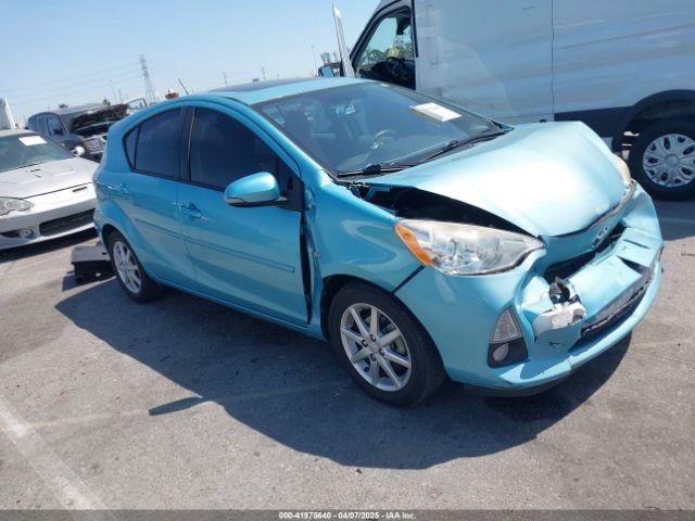  Salvage Toyota Prius c