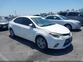  Salvage Toyota Corolla