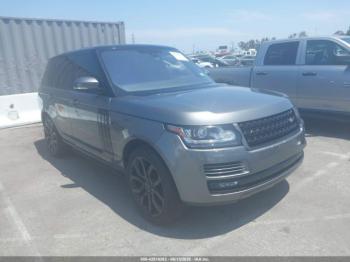  Salvage Land Rover Range Rover
