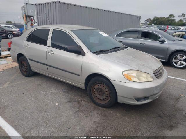  Salvage Toyota Corolla