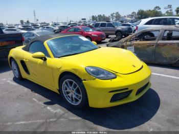  Salvage Porsche 718 Boxster