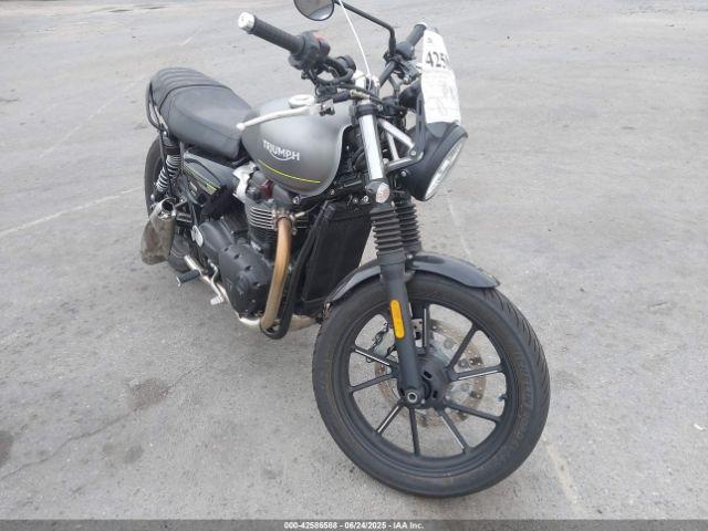  Salvage Triumph Motorcycle Speed Twin