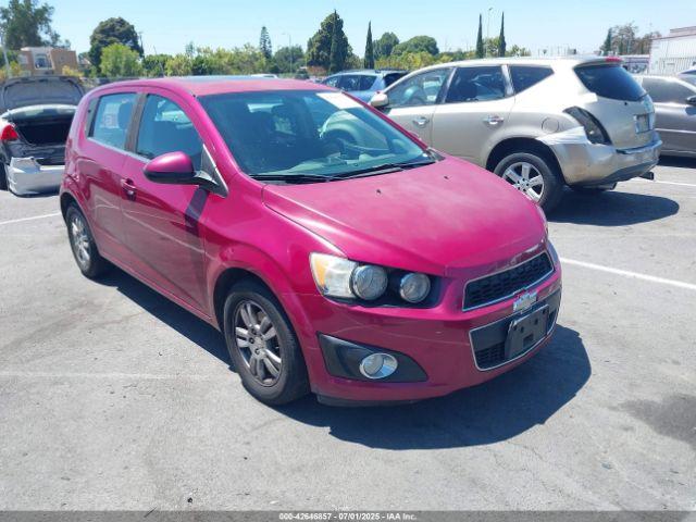  Salvage Chevrolet Sonic