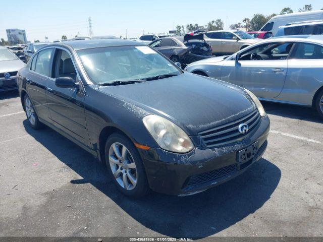  Salvage INFINITI G35x