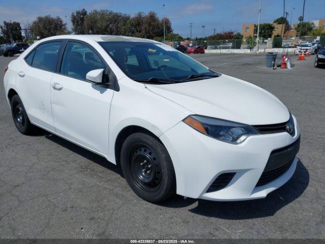 Salvage Toyota Corolla