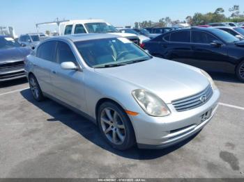  Salvage INFINITI G35