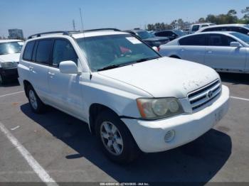  Salvage Toyota Highlander