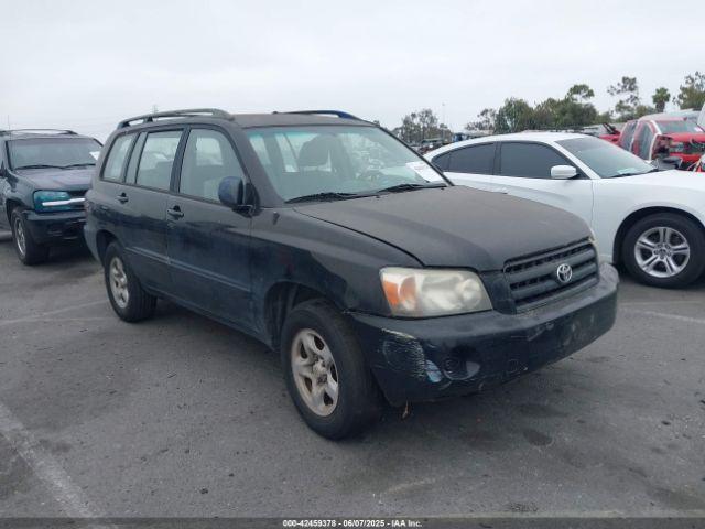  Salvage Toyota Highlander