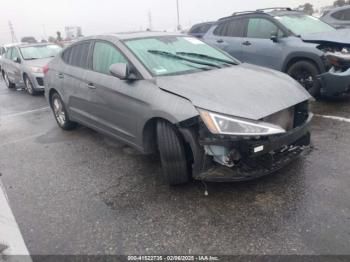  Salvage Hyundai ELANTRA