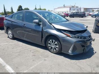  Salvage Toyota Prius Prime