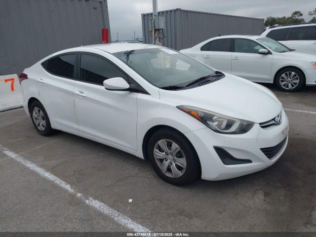  Salvage Hyundai ELANTRA