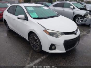  Salvage Toyota Corolla