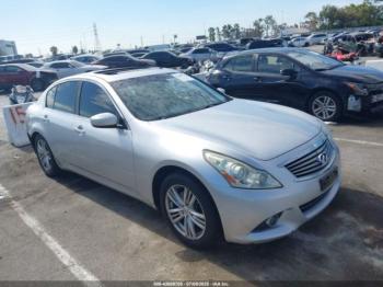  Salvage INFINITI G25