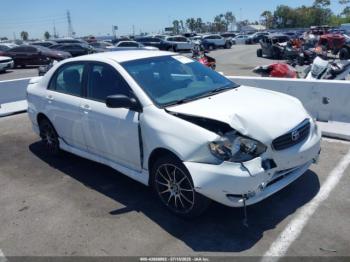  Salvage Toyota Corolla