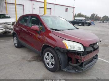  Salvage Chevrolet Trax