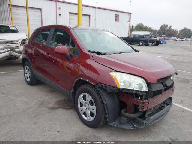  Salvage Chevrolet Trax
