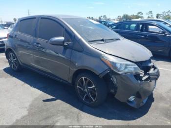  Salvage Toyota Yaris