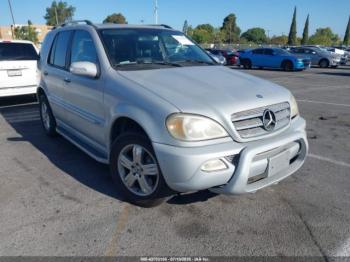  Salvage Mercedes-Benz M-Class