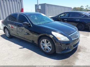  Salvage INFINITI Q40