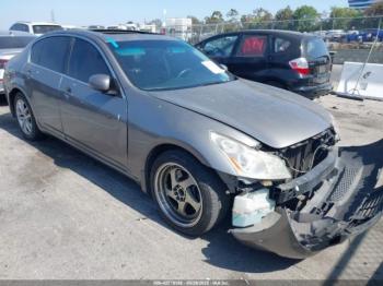  Salvage INFINITI G35