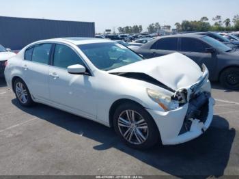  Salvage INFINITI G37