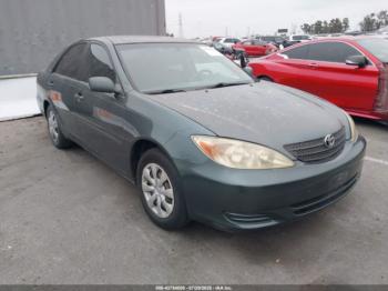  Salvage Toyota Camry