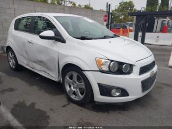  Salvage Chevrolet Sonic