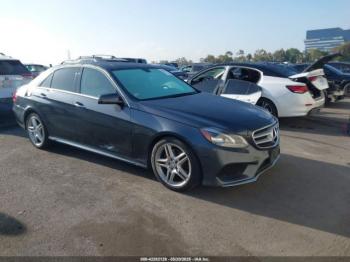  Salvage Mercedes-Benz E-Class
