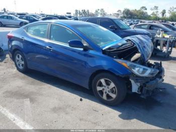  Salvage Hyundai ELANTRA