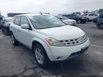  Salvage Nissan Murano