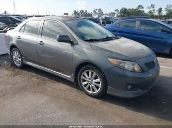  Salvage Toyota Corolla